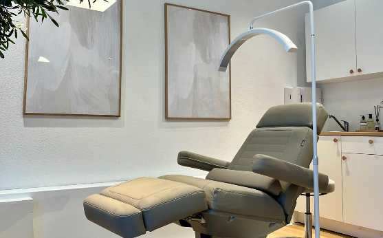 De behandelruimte van MH Skin Collective
